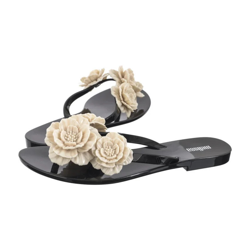 Melissa Harmonic Springtime AD 35704/AT136 Black/Beige (ML329-d) šlepetės