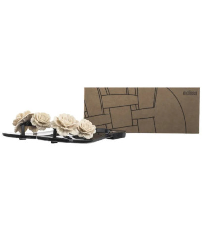 Melissa Harmonic Springtime AD 35704/AT136 Black/Beige (ML329-d) šlepetės