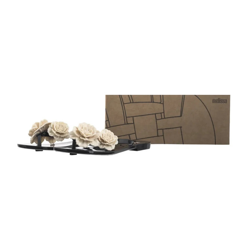 Melissa Harmonic Springtime AD 35704/AT136 Black/Beige (ML329-d) šlepetės
