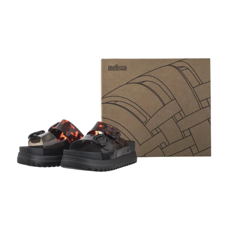 Melissa Cozy Platform AD 36158/BH499 Black/Tortoise Shell (ML338-b) Moteriški batai/šlepetės