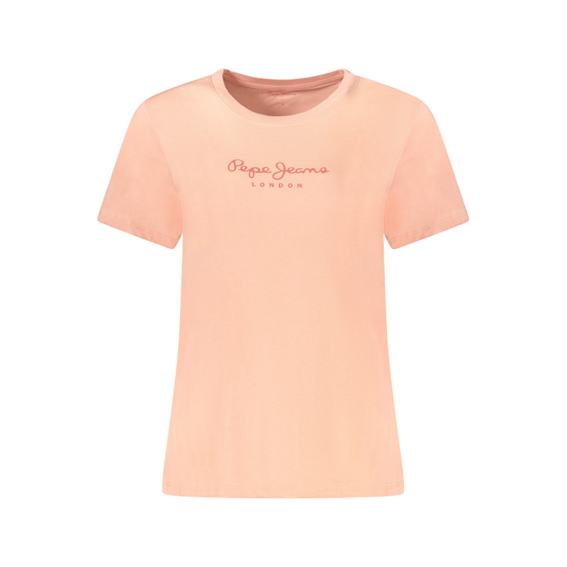 Pepe jeans marškinėliai PL506012MACY Rožinė
