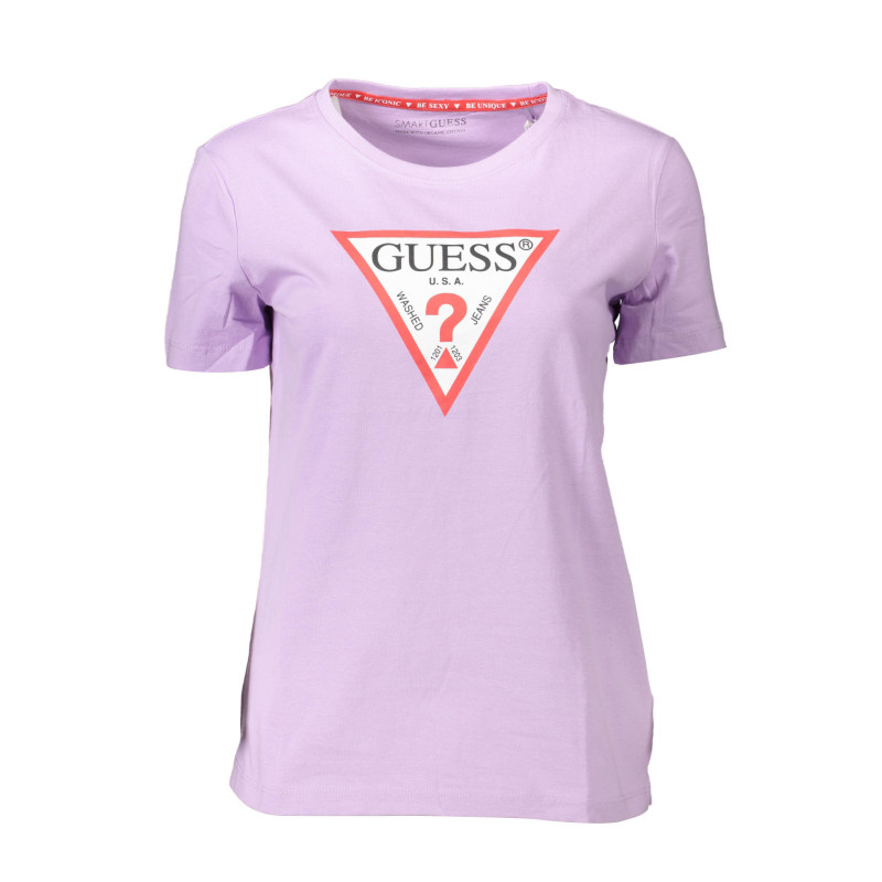 Guess jeans marškinėliai W1RI00I3Z11 Violetinė