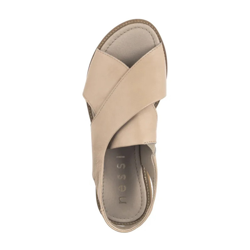 Nessi Beżowe 19560 119 (NE186-d) sandalai