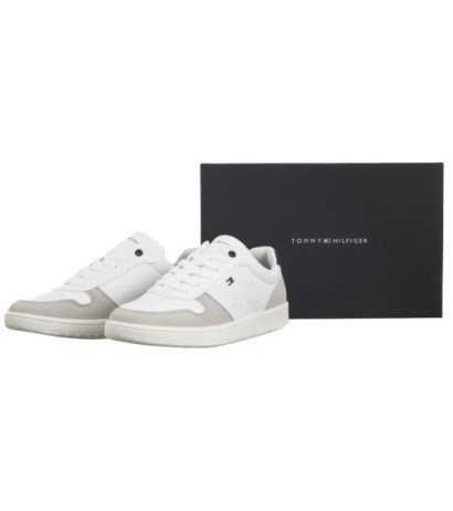 Tommy Hilfiger Low Cut Lace-Up Sneaker Grey/White/Blue T3X9-33849-1269B041 (TH1286-a) sportiniai bateliai