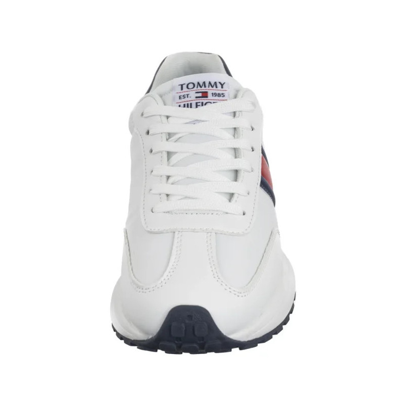 Tommy Hilfiger Flag Low Cut Lace-Up Sneaker White/Blue T3X9-33877-1695X336 (TH1287-a) sportiniai bateliai