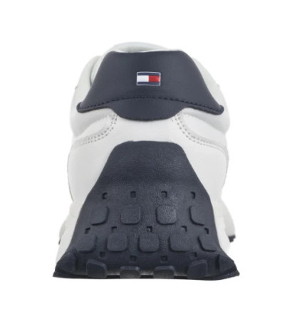 Tommy Hilfiger Flag Low Cut Lace-Up Sneaker White/Blue T3X9-33877-1695X336 (TH1287-a) sportiniai bateliai