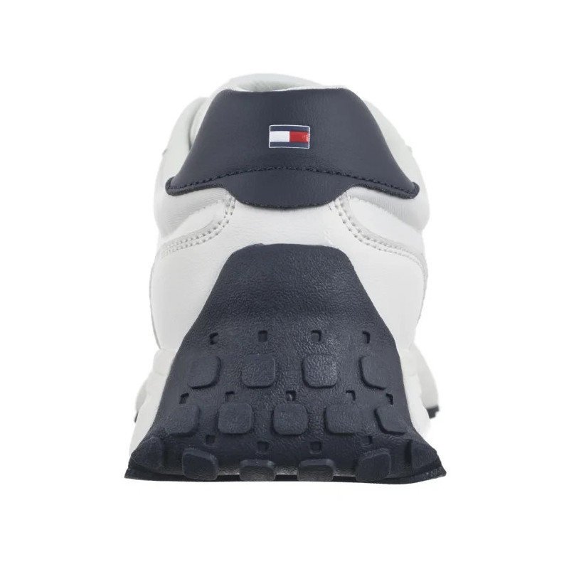 Tommy Hilfiger Flag Low Cut Lace-Up Sneaker White/Blue T3X9-33877-1695X336 (TH1287-a) sportiniai bateliai
