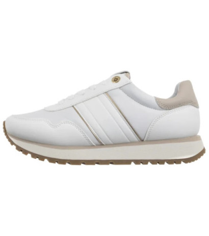 Tommy Hilfiger Low Cut Lace-Up Sneaker White/Beige T3A9-33758-1695X223 (TH1288-a) sportiniai bateliai