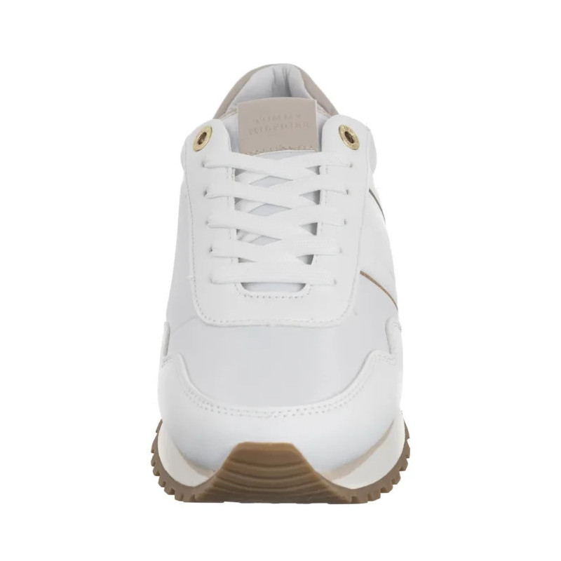 Tommy Hilfiger Low Cut Lace-Up Sneaker White/Beige T3A9-33758-1695X223 (TH1288-a) sportiniai bateliai