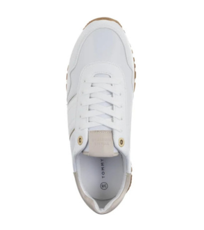 Tommy Hilfiger Low Cut Lace-Up Sneaker White/Beige T3A9-33758-1695X223 (TH1288-a) sportiniai bateliai