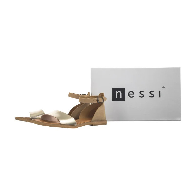 Nessi Brązowe 18382__ 11 (NE434-a) sandalai