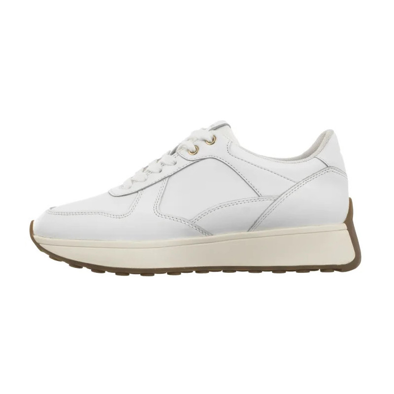 Geox D Amabel A - Nappa White D45MDA 00085 C1000 (GE206-a) bateliai