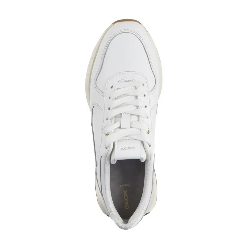 Geox D Amabel A - Nappa White D45MDA 00085 C1000 (GE206-a) bateliai