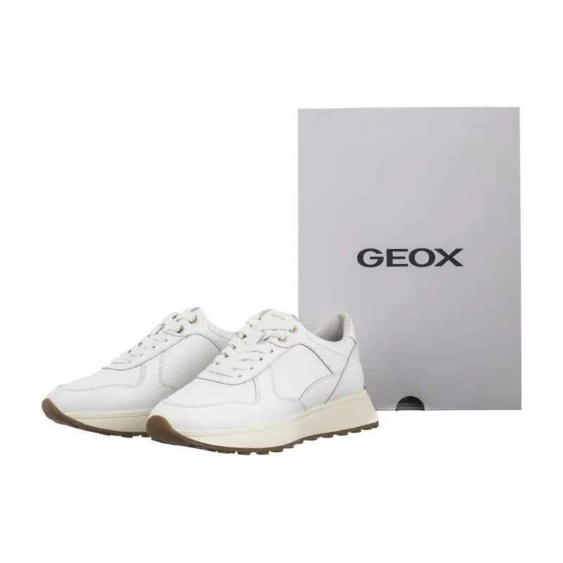 Geox D Amabel A - Nappa White D45MDA 00085 C1000 (GE206-a) bateliai