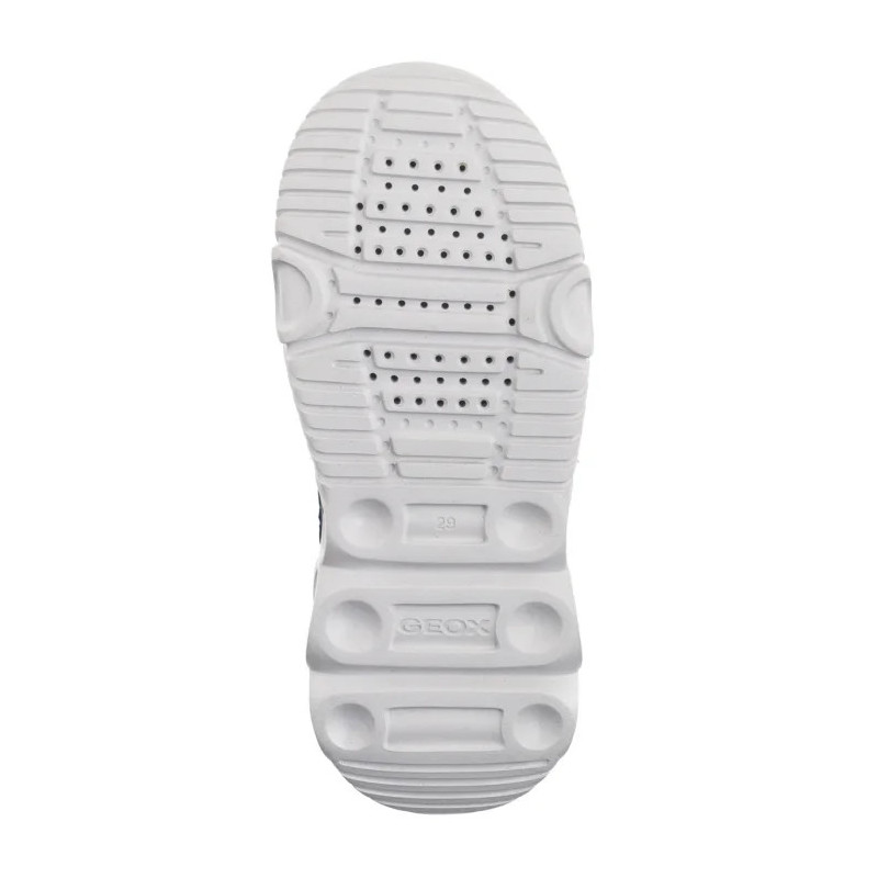 Geox J Wroom B. D -Pr.Mesh + Pr.Dbk Black/Red J55GAD 02ACE C0048 (GE205-a) sportiniai bateliai