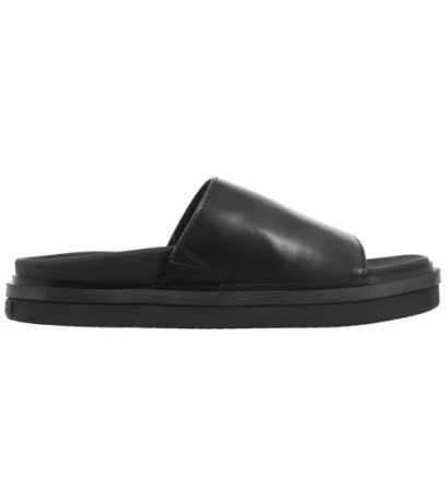 Calvin Klein Flat Molded Sandal Slide Triple Black YW0YW01710 0GJ (CK628-a) Moteriški batai/šlepetės
