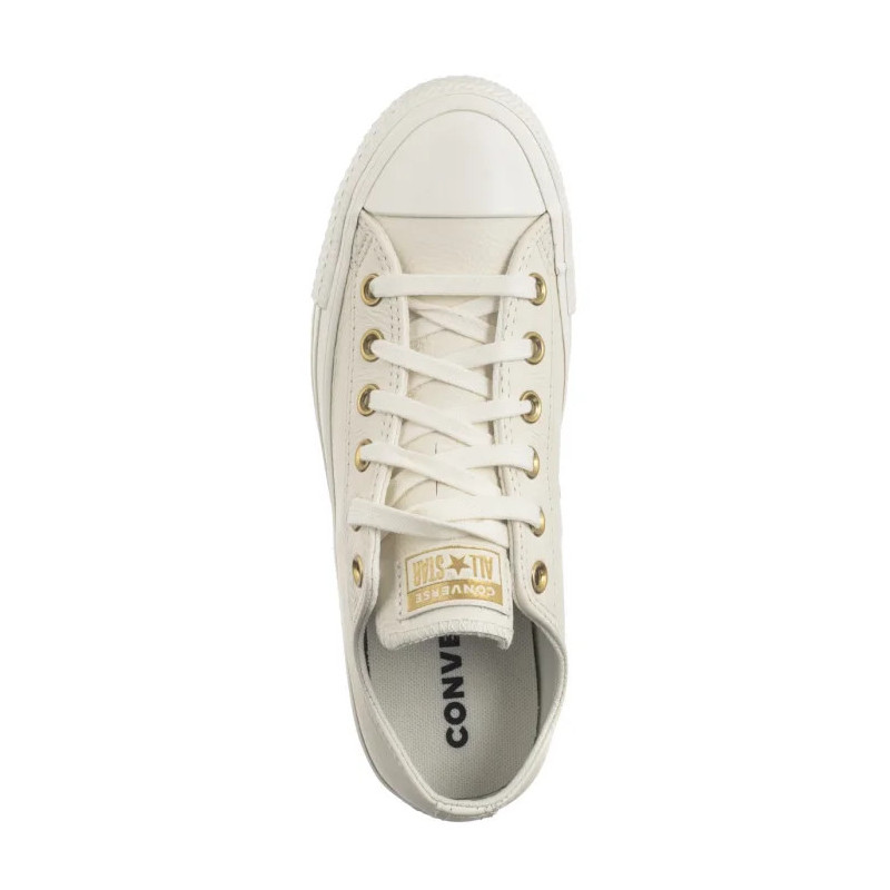 Converse CTAS Ox Egret/Egret/Gold A13814C (CO744-a) bateliai
