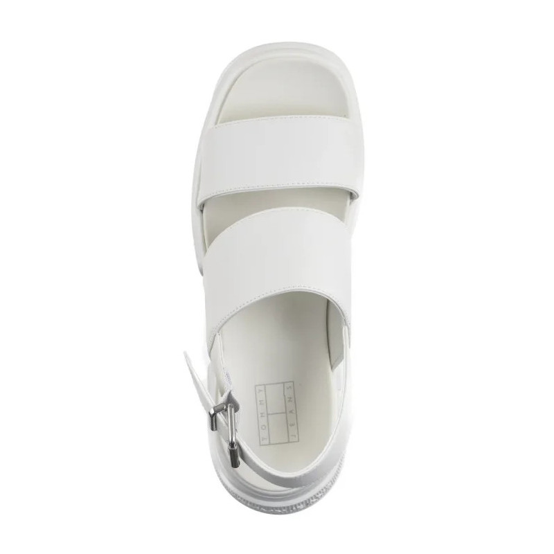 Tommy Hilfiger Tjw Chunky City Sandal Ecru EN0EN02750 YBL (TH1293-a) bateliai