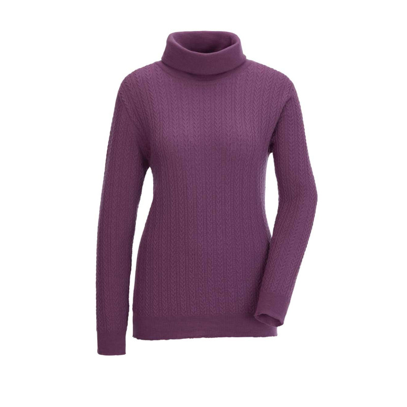 Création l premium merino kašmyro megztinis golfu, alyvinis