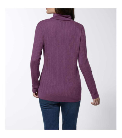 Création l premium merino kašmyro megztinis golfu, alyvinis