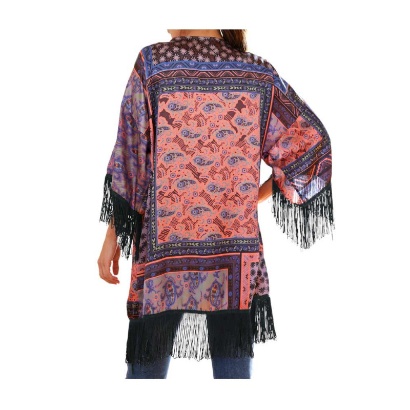 Patrizia dini dizainerio kimono, spalvingas