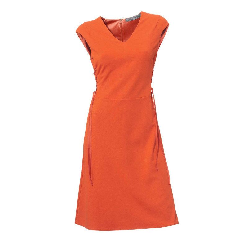 Ashley brooke dizainerio kurta kūną formuojanti princesės suknelė, oranžinė