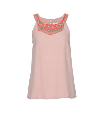Vila clothes firminė palaidinė su perlais, rožinė