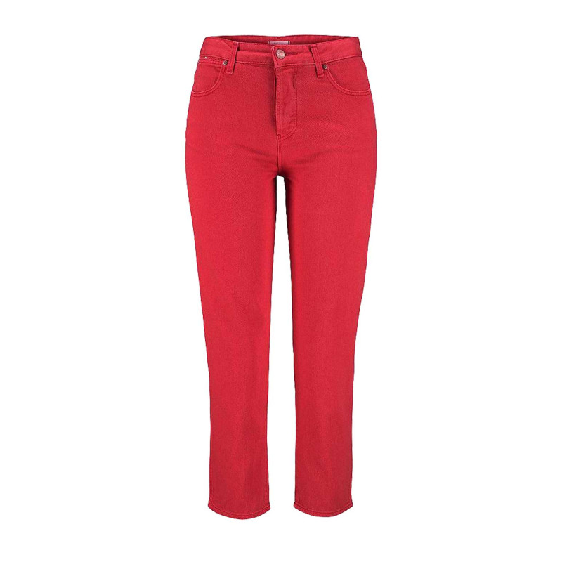 Wrangler prekės ženklo 7/8 džinsai, raudoni