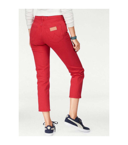 Wrangler prekės ženklo 7/8 džinsai, raudoni