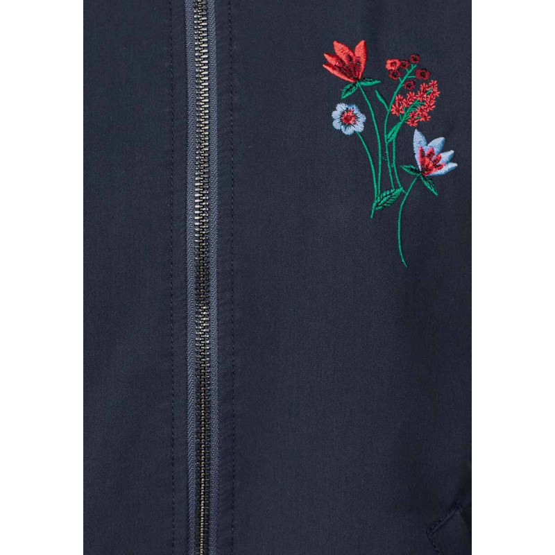 Tom tailor denim firminis moteriškas bliuzonas, tamsiai mėlynos spalvos