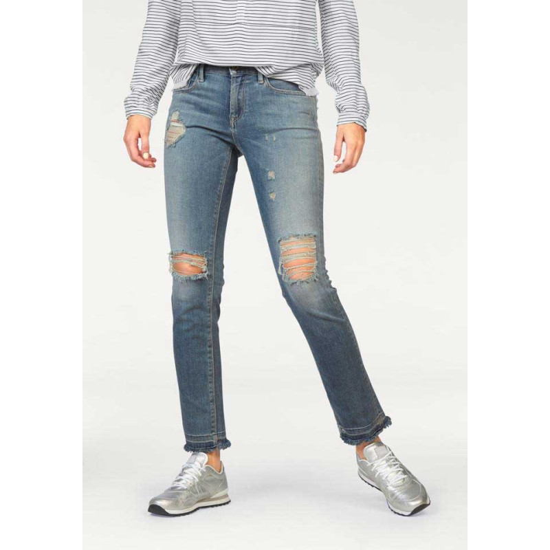 Tommy hilfiger denim "naomi" firminiai ploni džinsai, indigo spalvos, 30 colių"