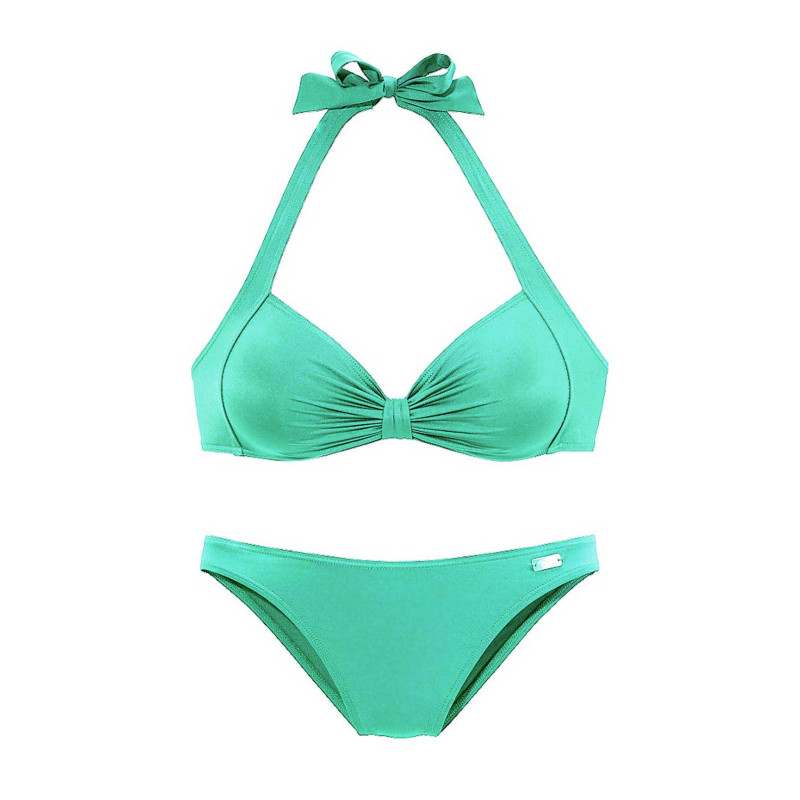 Buffalo prekės ženklo bandeau bikinis, turkio spalvos