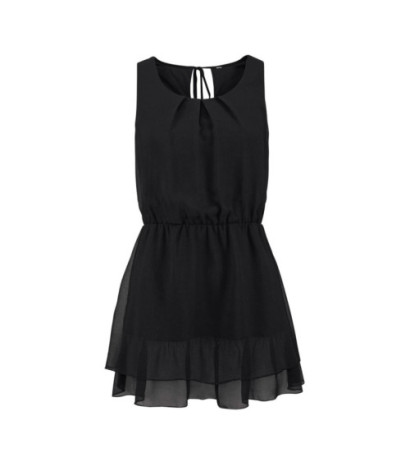 Vivance collection Šifono palaidinės viršus, juodas