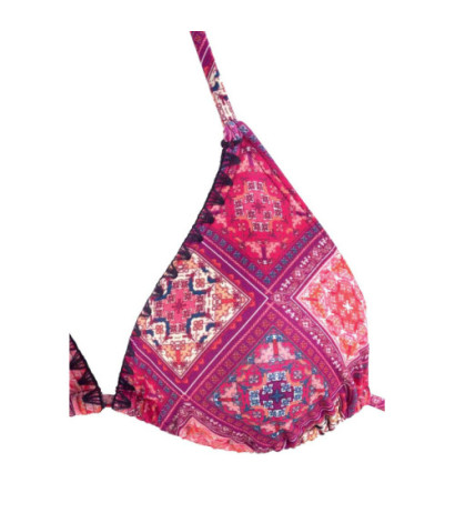Buffalo prekės ženklo trikampis bikinis, bordo spalvos, c/d taurės