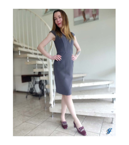 Alba moda pilkšva švarko...