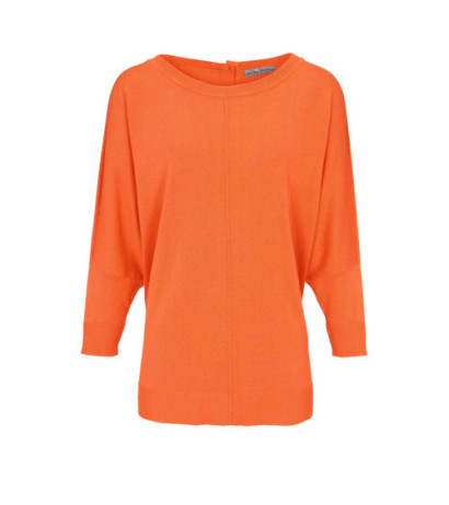 Ashley brooke dizainerio oversized megztinis, oranžinis