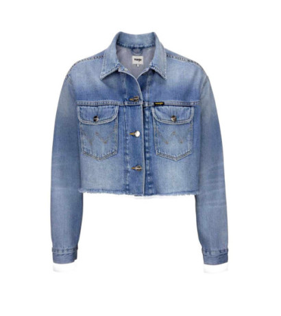 Wrangler prekės ženklo džinsinė striukė, mėlyna, naudota