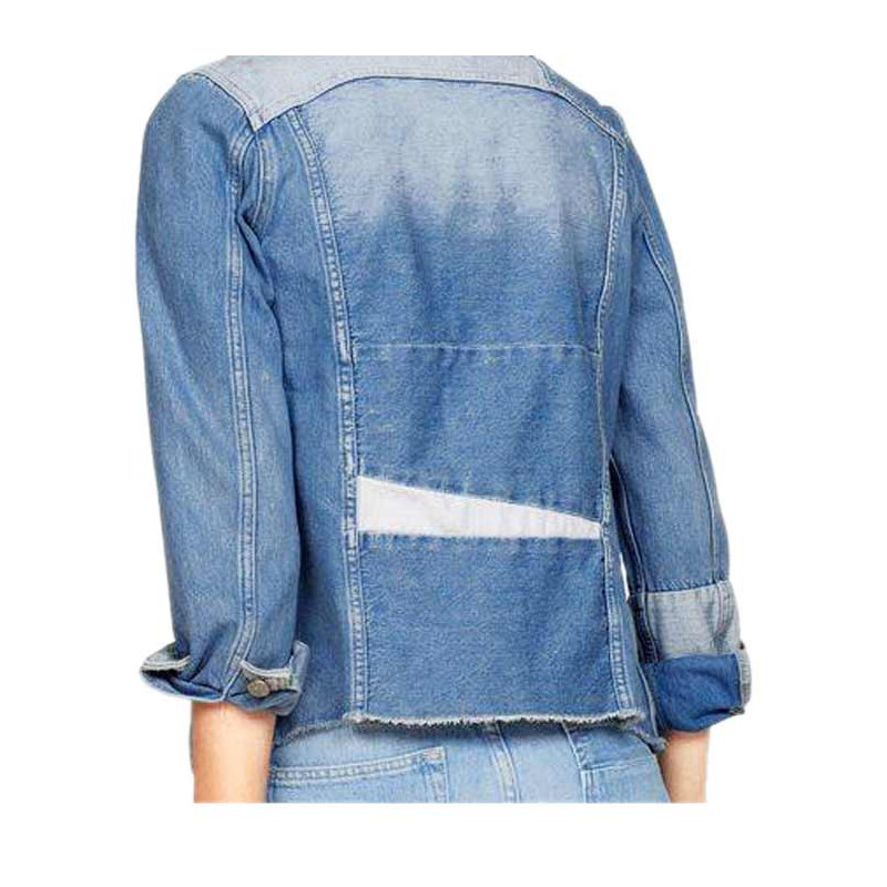 Pepe jeans prekės ženklo džinsinė striukė, šviesiai mėlyna