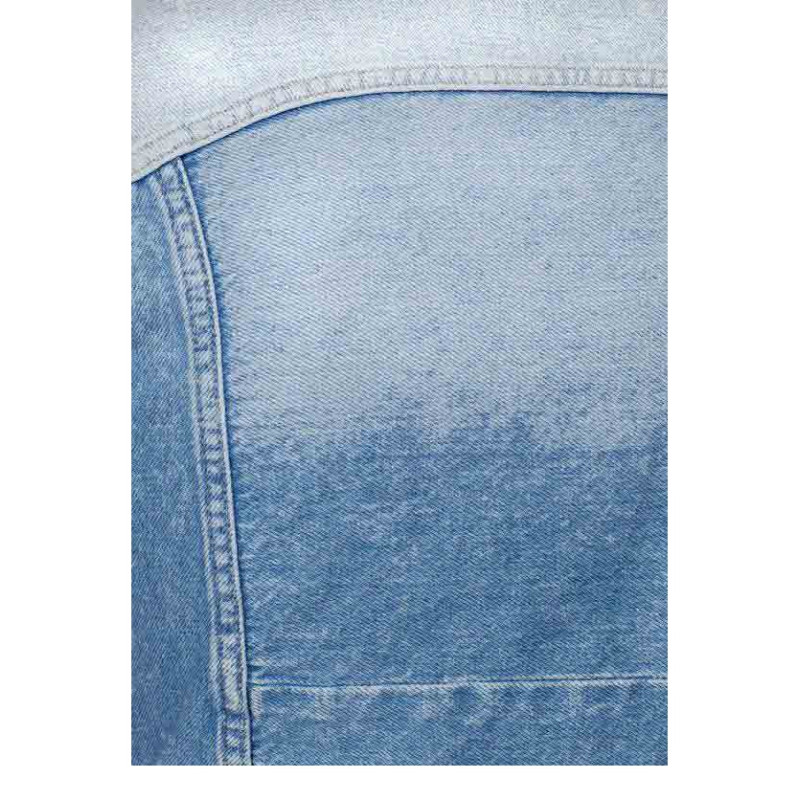 Pepe jeans prekės ženklo džinsinė striukė, šviesiai mėlyna