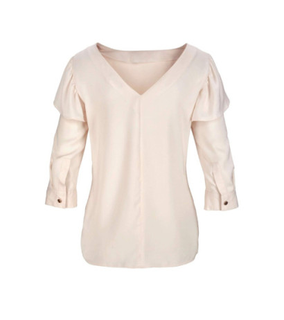 Vivance collection palaidinė su raukiniais, natūrali