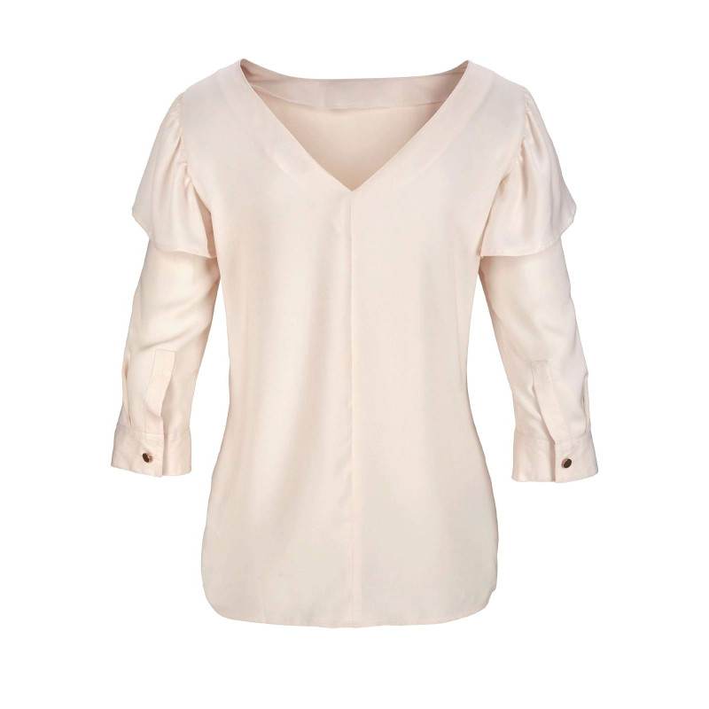 Vivance collection palaidinė su raukiniais, natūrali