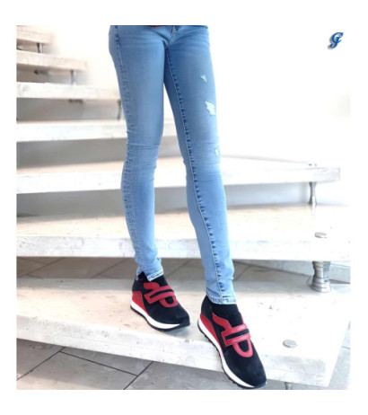Levi's prekės ženklas 721 aukšti skinny džinsai, indigo spalvos