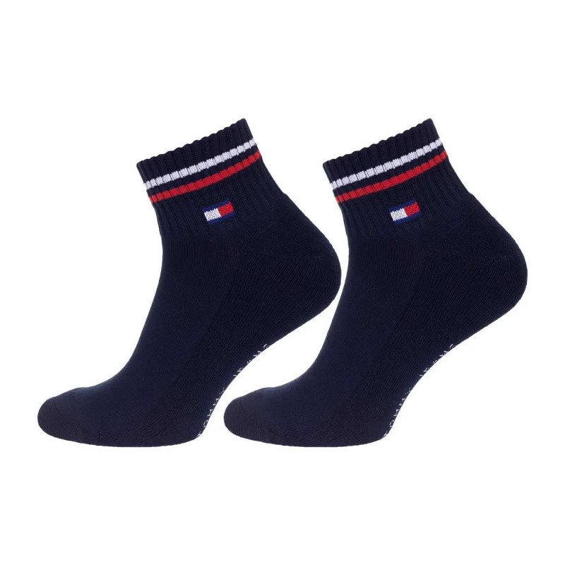 Tommy Hilfiger TH Uni Tj Quarter 2P Iconic Dark Navy 701228177 002  (TH1290-b) kojinės