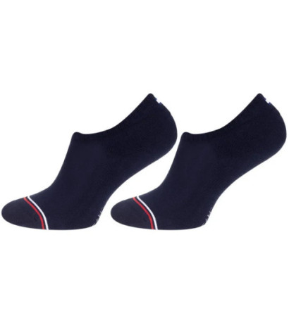 Tommy Hilfiger TH Uni Tj Footie 2P Iconic Dark Navy 701228179 002 (TH1291-a) kojinės