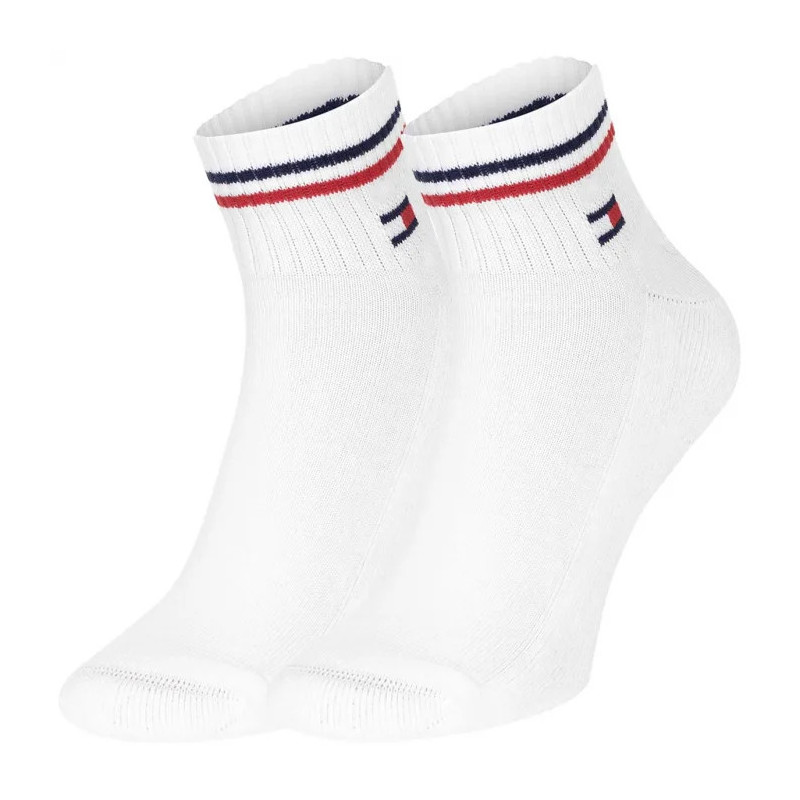 Tommy Hilfiger TH Uni Tj Quarter 2P Iconic White 701228177 001  (TH1290-c) kojinės