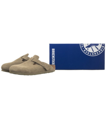 Birkenstock Boston BS Faded Khaki 1025844 (BK275-a) Moteriški batai/šlepetės