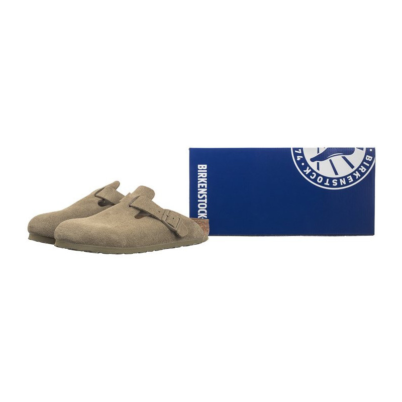 Birkenstock Boston BS Faded Khaki 1025844 (BK275-a) Moteriški batai/šlepetės