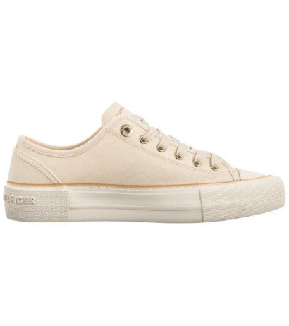 Tommy Hilfiger Low Cut Lace-Up Sneaker Off White T3A9-33733-0890530 (TH1302-a) bateliai