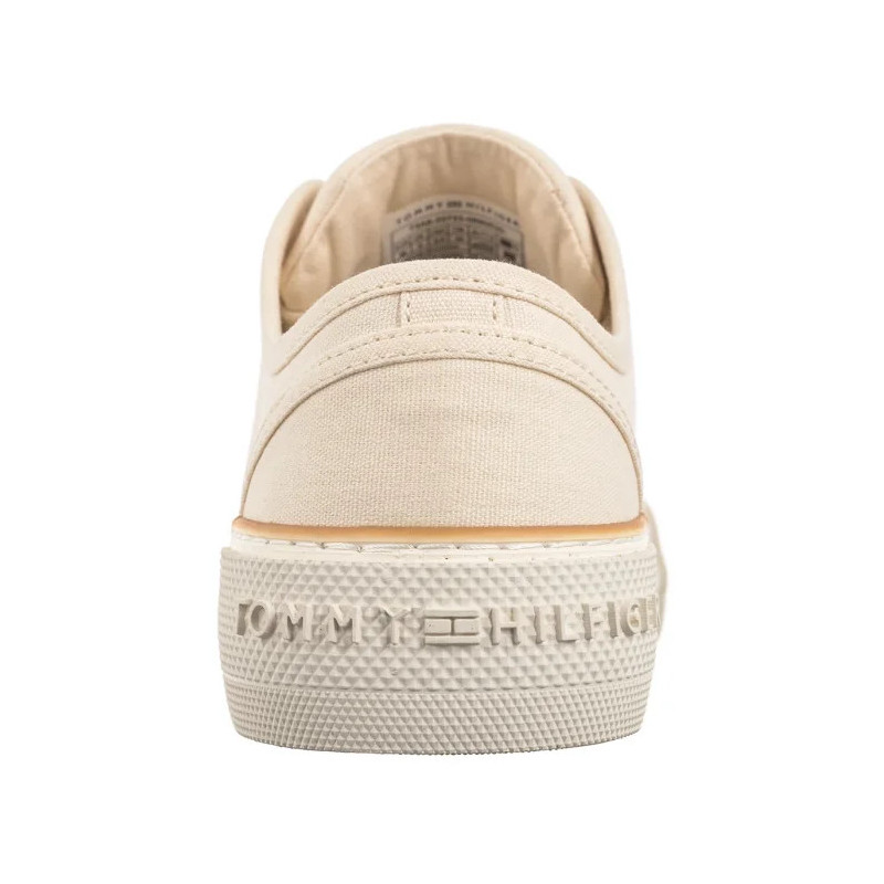 Tommy Hilfiger Low Cut Lace-Up Sneaker Off White T3A9-33733-0890530 (TH1302-a) bateliai