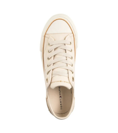 Tommy Hilfiger Low Cut Lace-Up Sneaker Off White T3A9-33733-0890530 (TH1302-a) bateliai